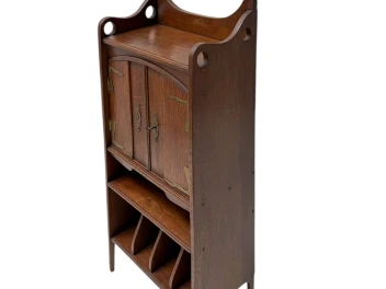 Arts & Crafts Art Nouveau Cabinet by H.P. Mutters & Zoon Den Haag, 1900s